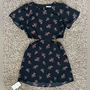 Abercrombie & Fitch Black Floral Dress
